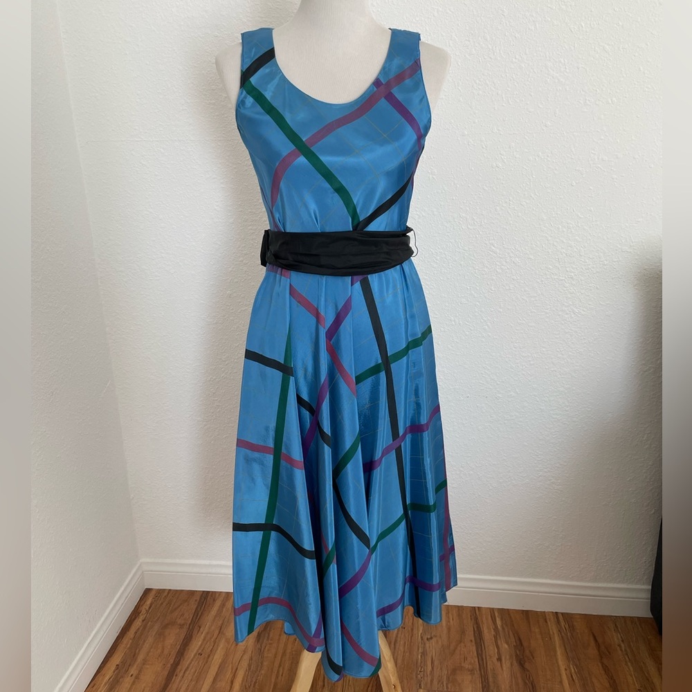 Choon California Vintage Satin Dress